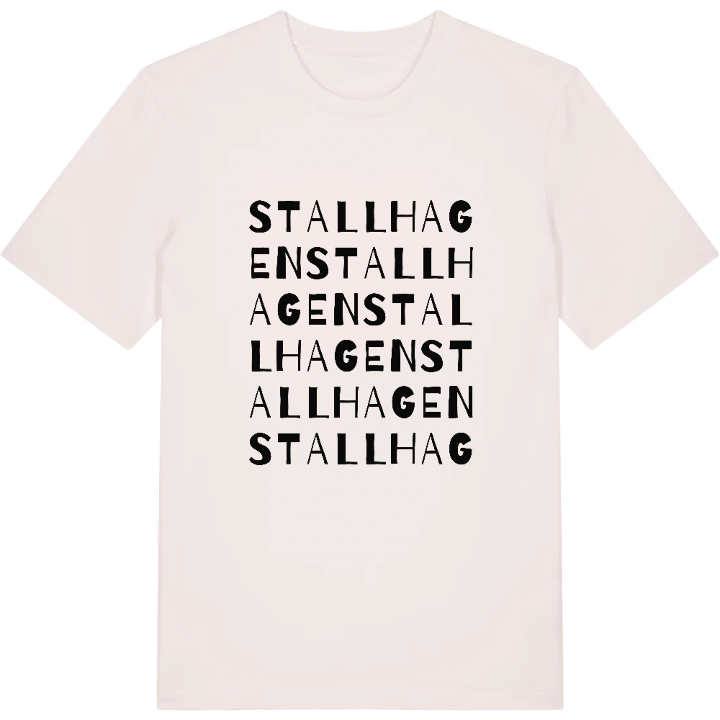 Stallhagen ordlek t-shirt – t-shirt från PinShirt