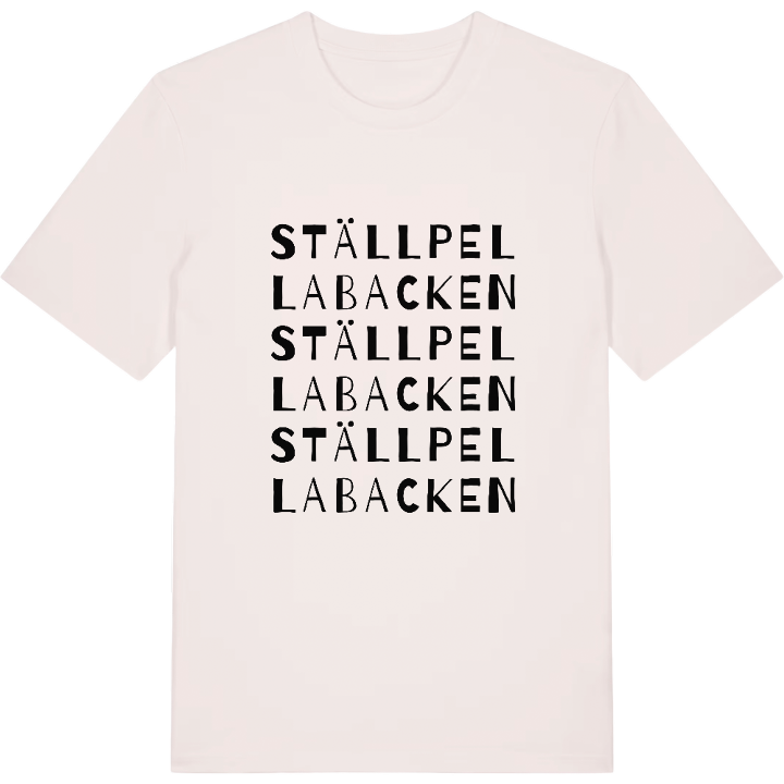 Ställpellabacken ordlek t-shirt – t-shirt från PinShirt