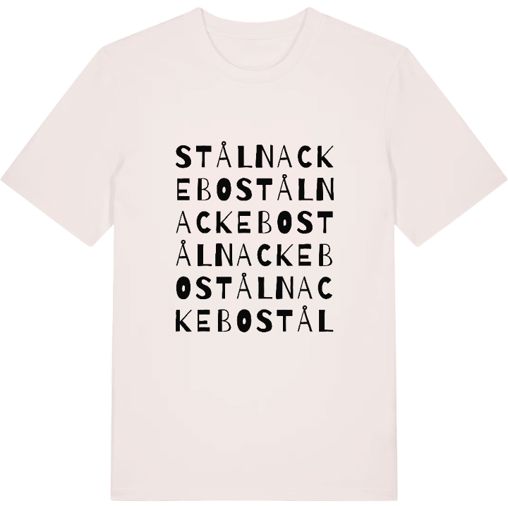 Stålnackebo ordlek t-shirt – t-shirt från PinShirt