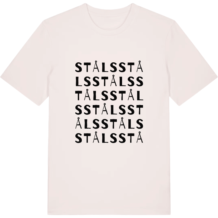 Ståls ordlek t-shirt – t-shirt från PinShirt