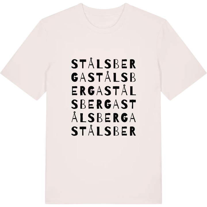Stålsberga ordlek t-shirt – t-shirt från PinShirt