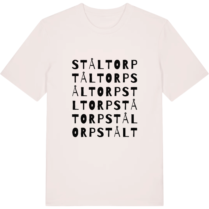 Ståltorp ordlek t-shirt – t-shirt från PinShirt