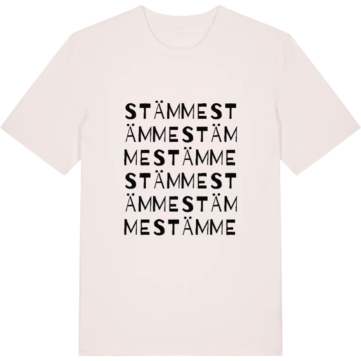 Stämme ordlek t-shirt – t-shirt från PinShirt