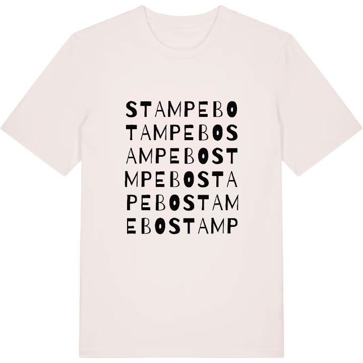 Stampebo ordlek t-shirt – t-shirt från PinShirt