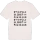 Stampekullen ordlek t-shirt