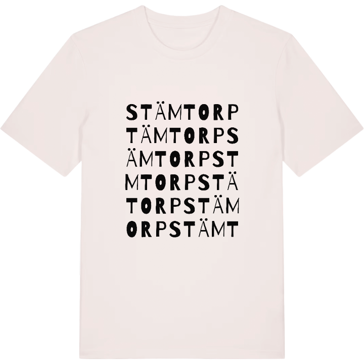 Stämtorp ordlek t-shirt – t-shirt från PinShirt