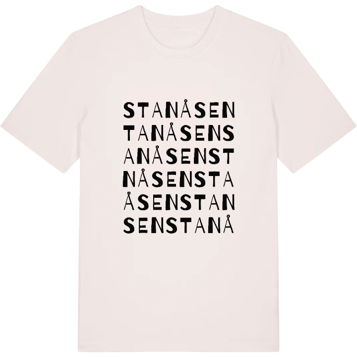 Stanåsen ordlek t-shirt – t-shirt från PinShirt