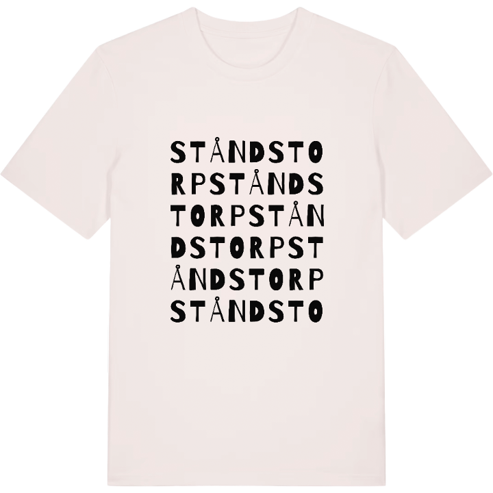 Ståndstorp ordlek t-shirt – t-shirt från PinShirt
