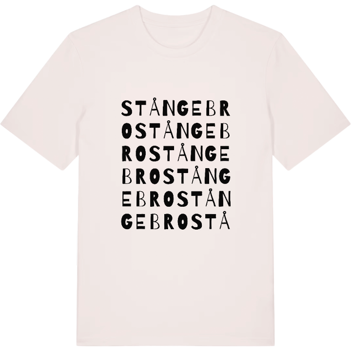 Stångebro ordlek t-shirt – t-shirt från PinShirt
