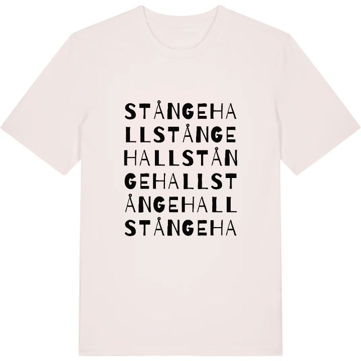 Stångehall ordlek t-shirt – t-shirt från PinShirt