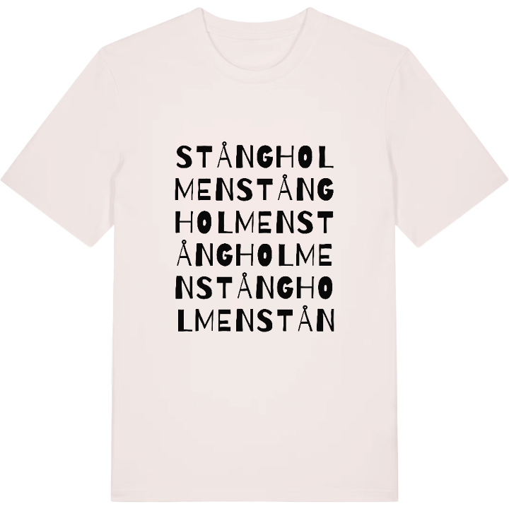 Stångholmen ordlek t-shirt – t-shirt från PinShirt