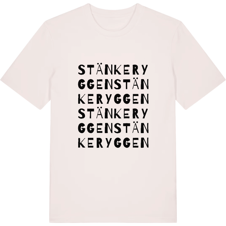 Stänkeryggen ordlek t-shirt – t-shirt från PinShirt