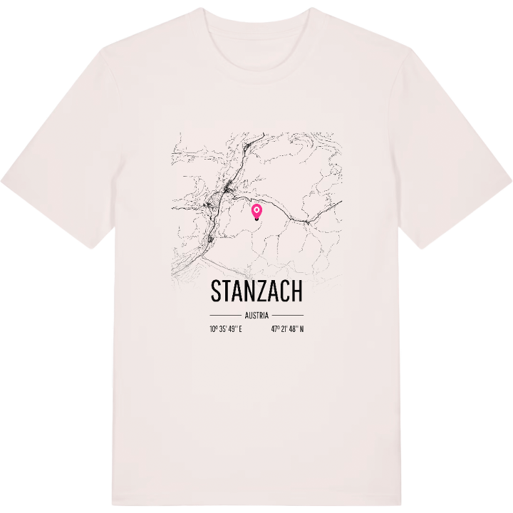 Stanzach karta t-shirt – t-shirt från PinShirt