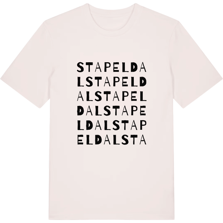 Stapeldal ordlek t-shirt – t-shirt från PinShirt