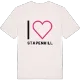 Jag älskar Stapenhill t-shirt stort tryck
