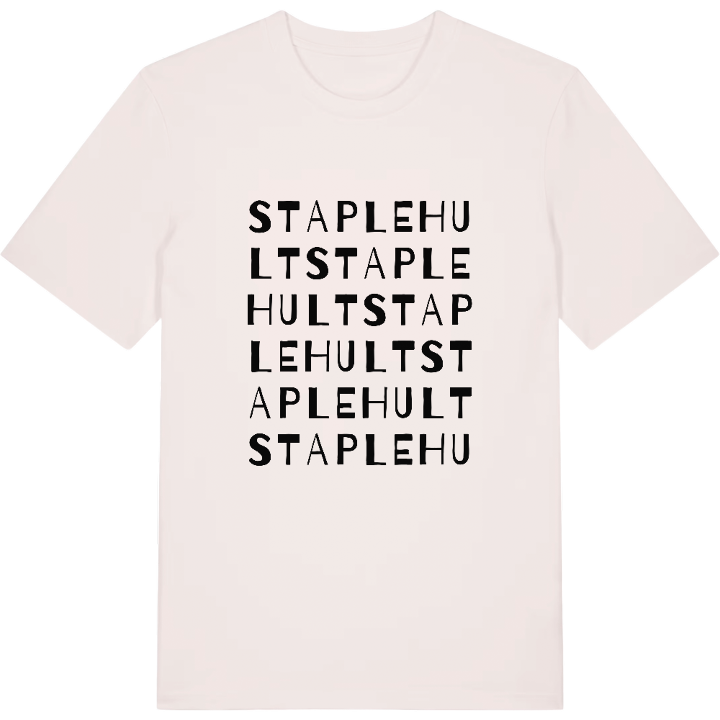 Staplehult ordlek t-shirt – t-shirt från PinShirt