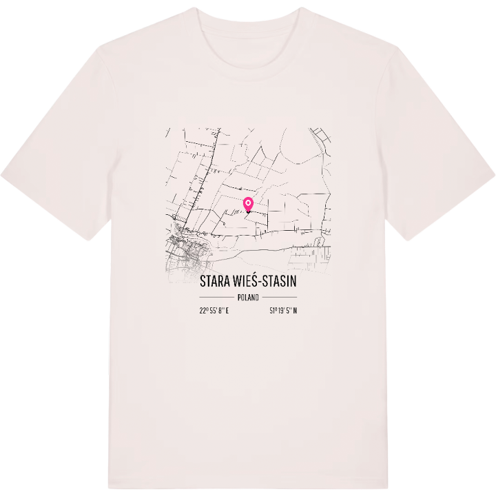 Stara Wieś-Stasin karta t-shirt – t-shirt från PinShirt
