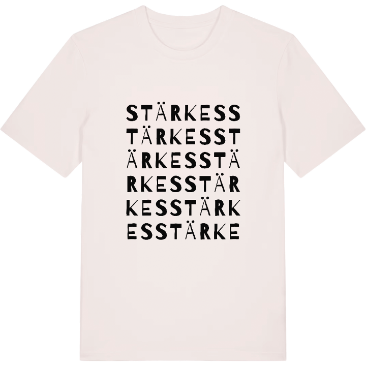 Stärkes ordlek t-shirt – t-shirt från PinShirt
