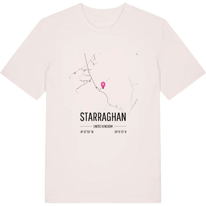 Starraghan karta t-shirt – t-shirt från PinShirt