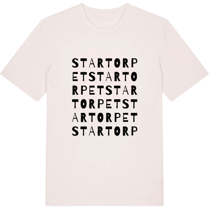 Startorpet ordlek t-shirt – t-shirt från PinShirt