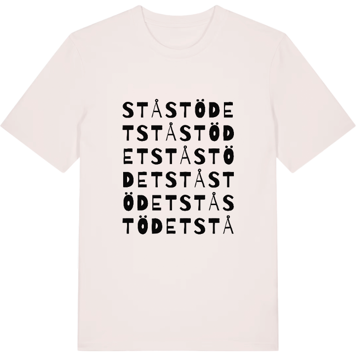 Ståstödet ordlek t-shirt – t-shirt från PinShirt
