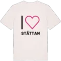 Jag älskar Stättan t-shirt stort tryck