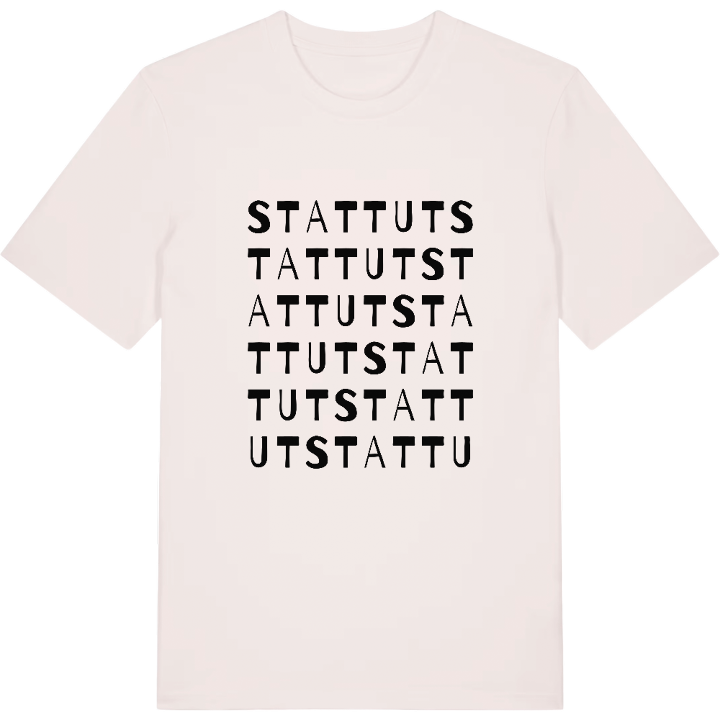 Stattut ordlek t-shirt – t-shirt från PinShirt