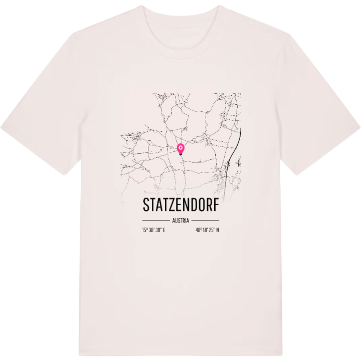 Statzendorf karta t-shirt – t-shirt från PinShirt