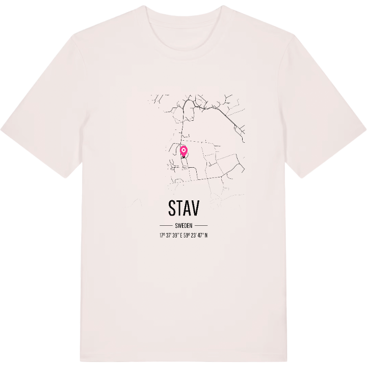 Stav karta t-shirt – t-shirt från PinShirt