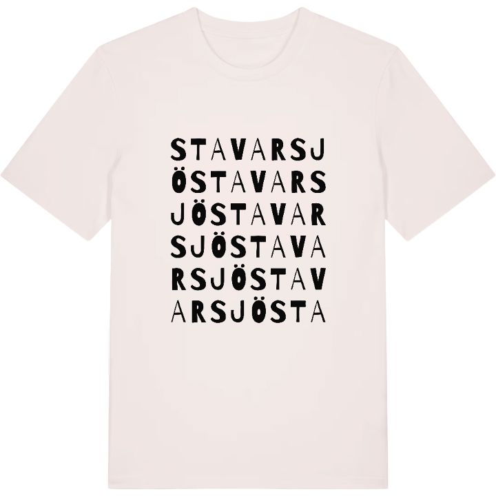Stavarsjö ordlek t-shirt – t-shirt från PinShirt