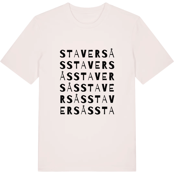 Staversås ordlek t-shirt – t-shirt från PinShirt