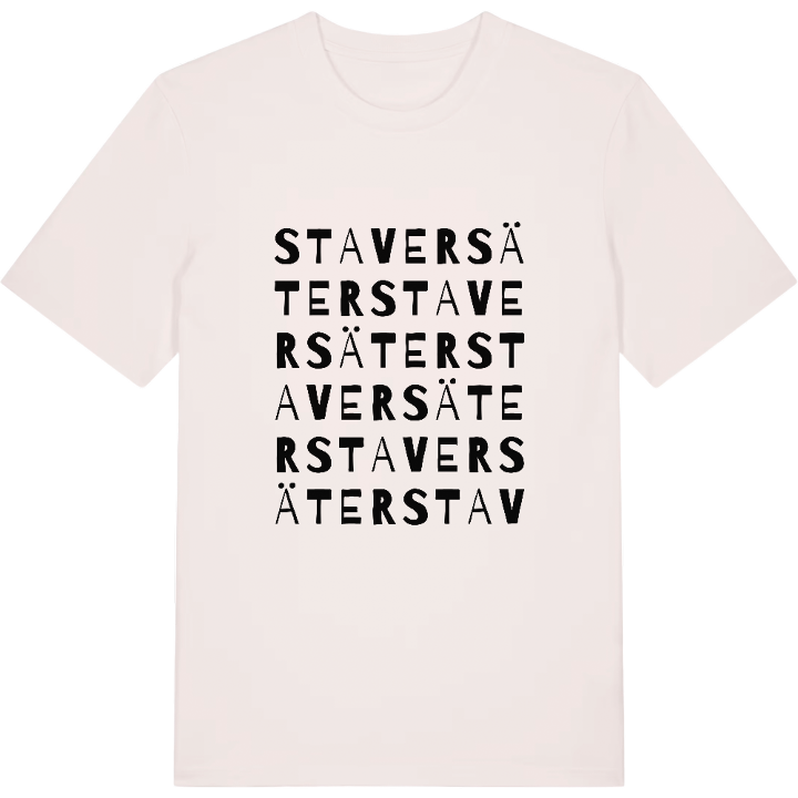 Staversäter ordlek t-shirt – t-shirt från PinShirt