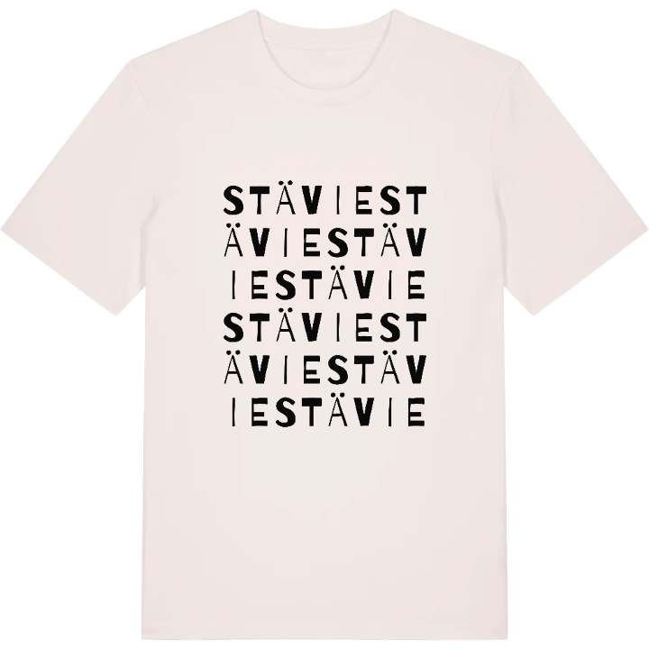 Stävie ordlek t-shirt – t-shirt från PinShirt