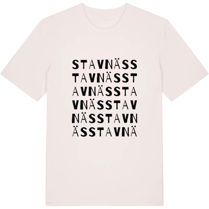 Stavnäs ordlek t-shirt – t-shirt från PinShirt