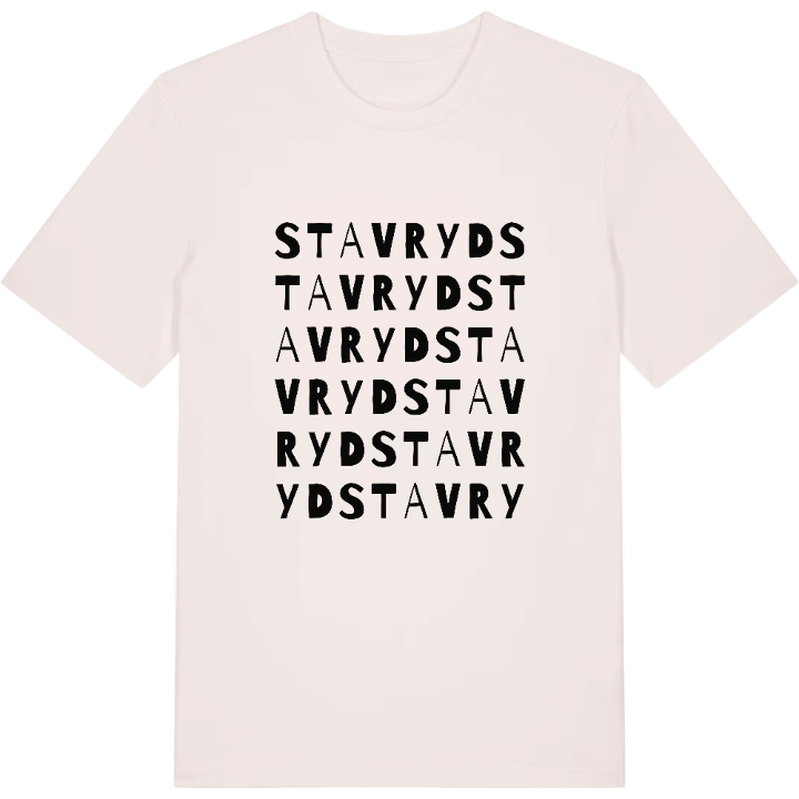 Stavryd ordlek t-shirt – t-shirt från PinShirt