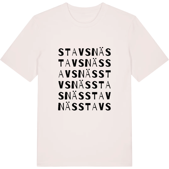 Stavsnäs ordlek t-shirt – t-shirt från PinShirt