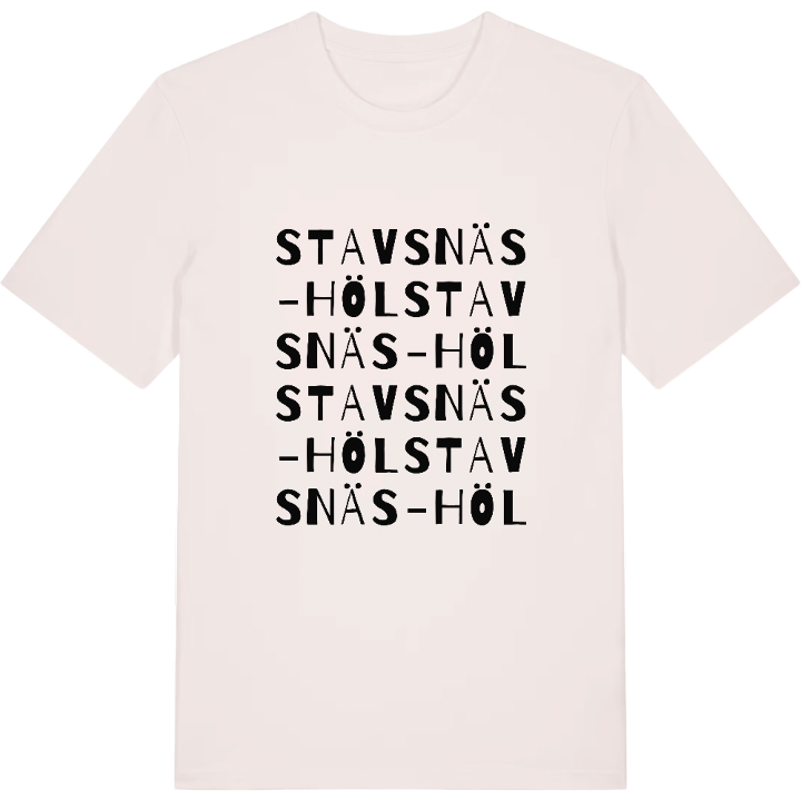 Stavsnäs-Höl ordlek t-shirt – t-shirt från PinShirt