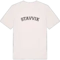 Stavvik böjd t-shirt