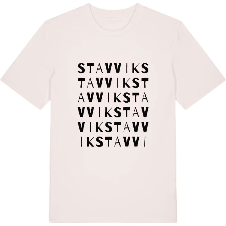 Stavvik ordlek t-shirt – t-shirt från PinShirt