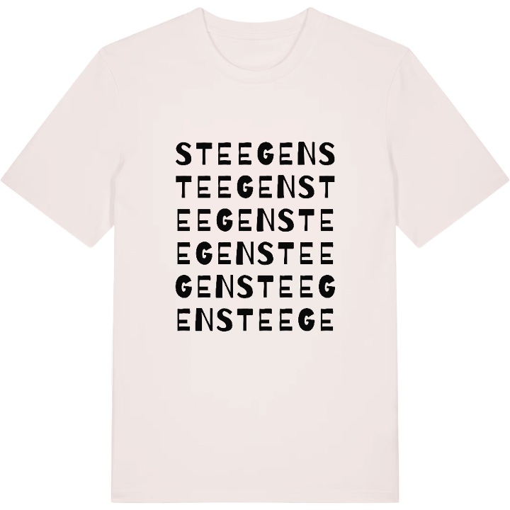 Steegen ordlek t-shirt – t-shirt från PinShirt
