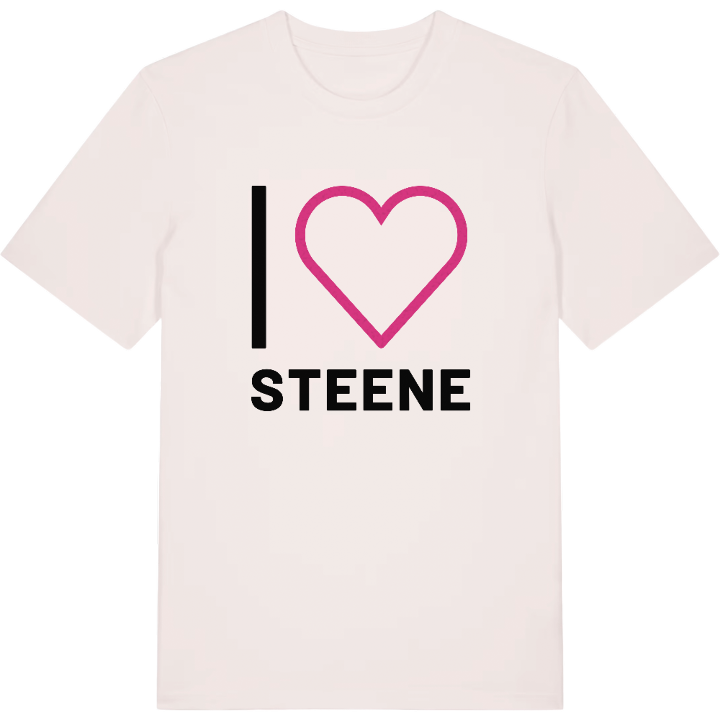 Jag älskar Steene t-shirt stort tryck – t-shirt från PinShirt