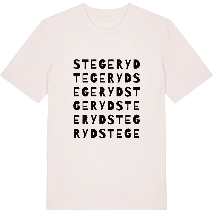 Stegeryd ordlek t-shirt – t-shirt från PinShirt