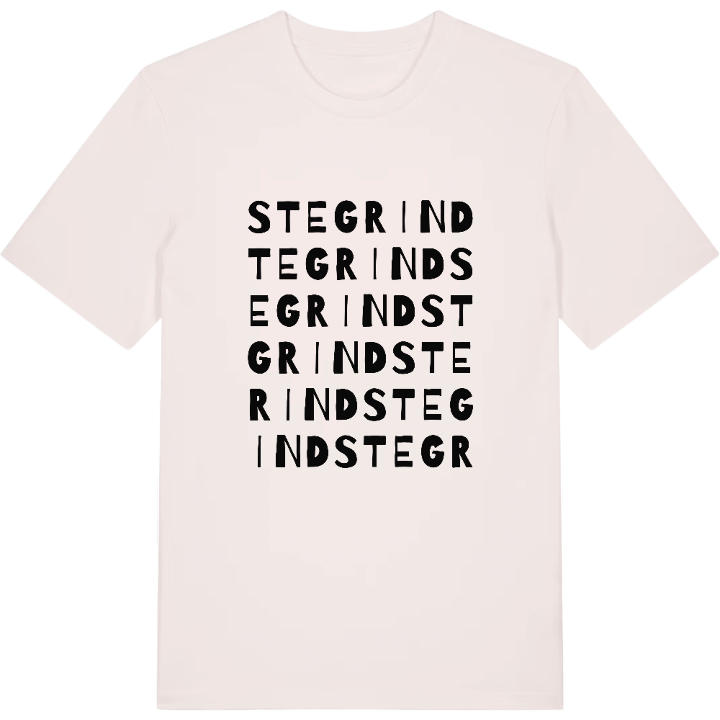 Stegrind ordlek t-shirt – t-shirt från PinShirt