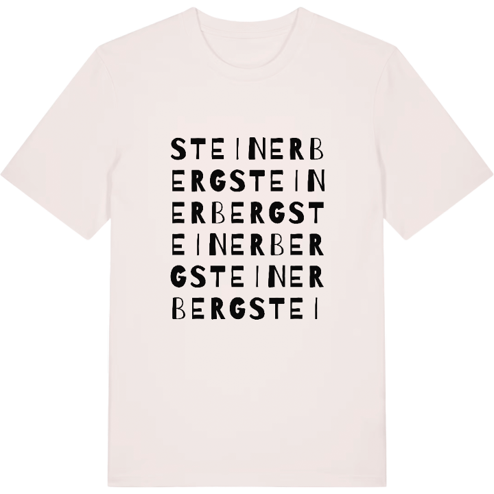 Steinerberg ordlek t-shirt – t-shirt från PinShirt