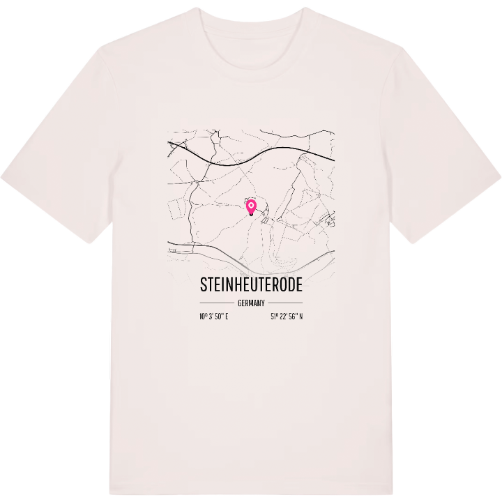 Steinheuterode karta t-shirt – t-shirt från PinShirt