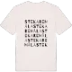 Stekaremåla ordlek t-shirt