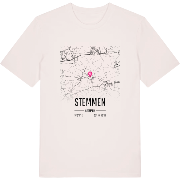 Stemmen karta t-shirt – t-shirt från PinShirt