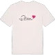 Sten hjärta t-shirt