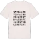 Stenåker ordlek t-shirt