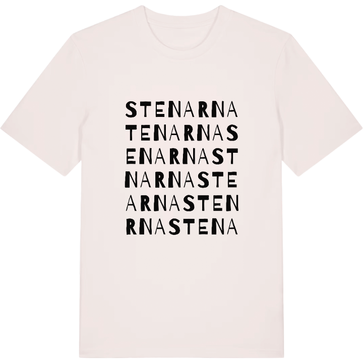Stenarna ordlek t-shirt – t-shirt från PinShirt